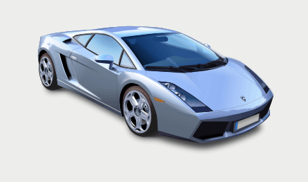 Realistic car illustration using Inkscape. 