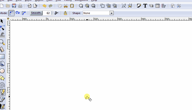 Vector graphics are created just like drawing