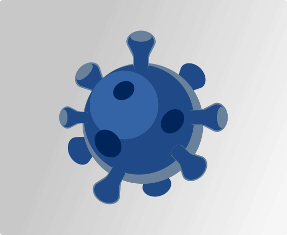 Vector coronavirus icon