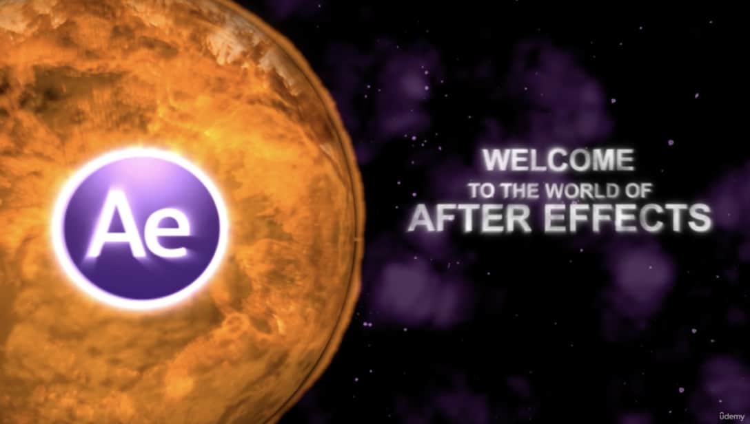 Adobe After Effects course on Udemy.