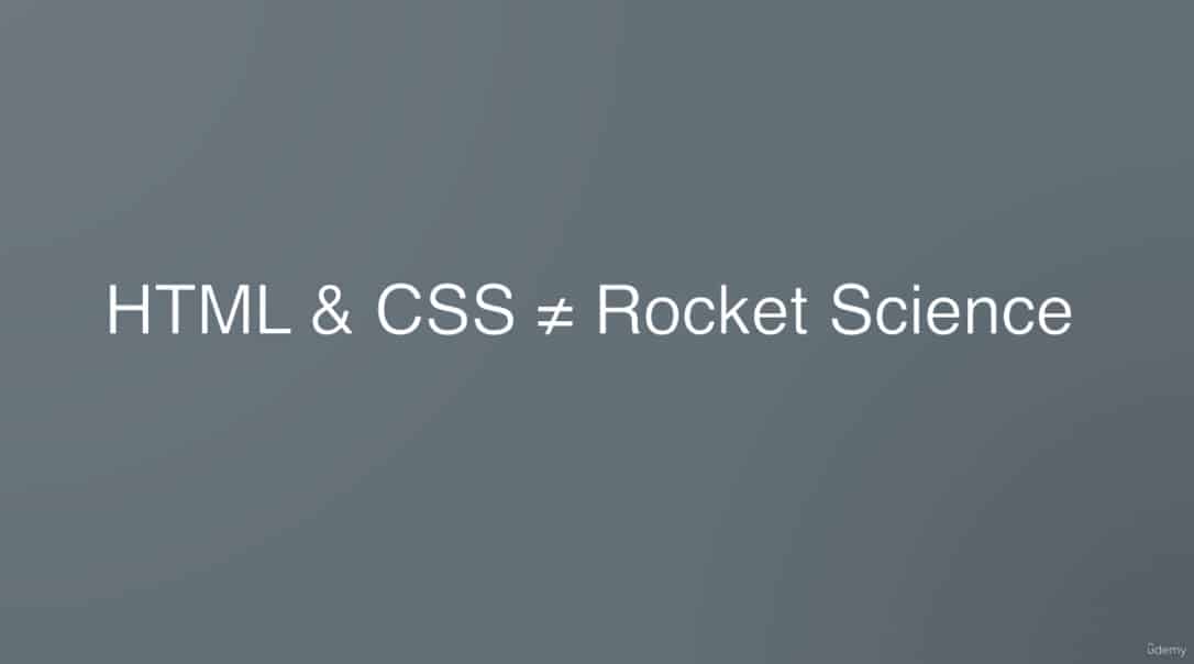 Web Design for Beginners: Real World Coding in HTML & CSS course on Udemy.
