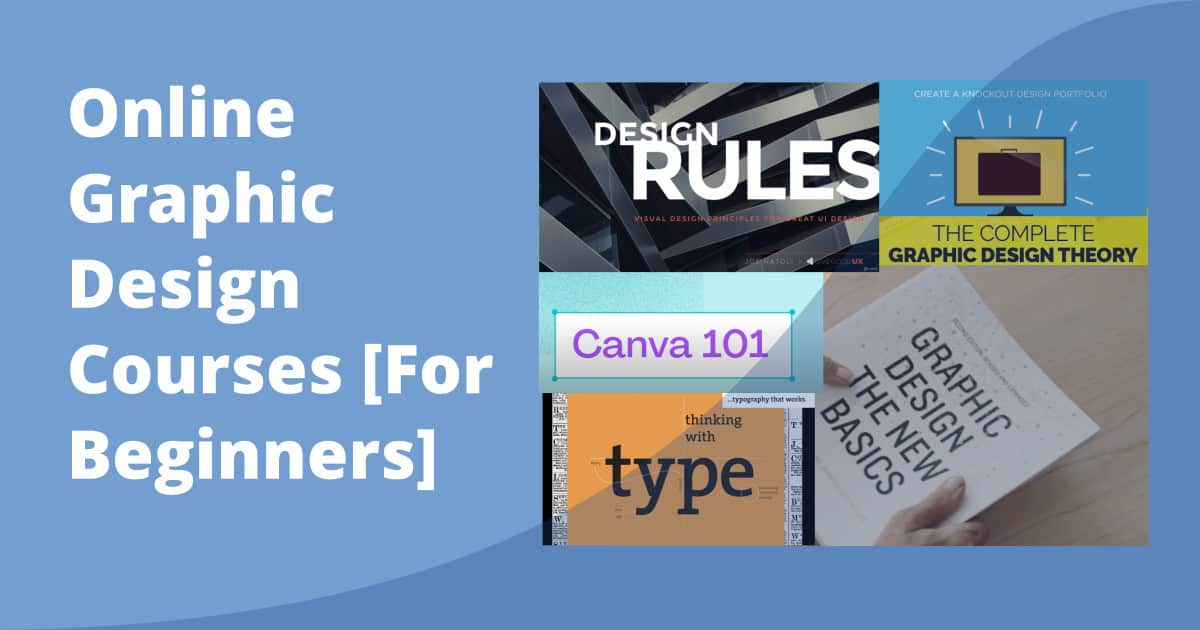 27 online graphic design courses for beginners