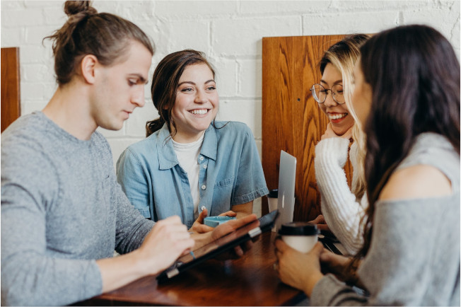 Networking for getting into graphic design.